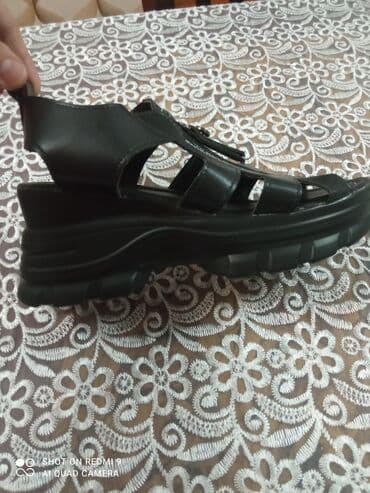 босоножки новые 36 размер: Размер: 39, цвет - Черный, Новый — 3