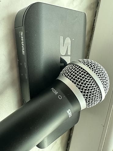 shure микрофон: Shure blx pg58. 100 metre qeder kesintisiz tutum kesafesi. Magazalarda — 1