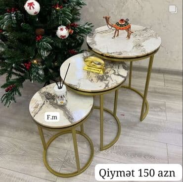 nerw stol: Jurnal masası, Yeni, Açılmayan, Yumru masa — 1