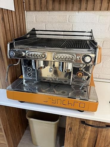 Restoran, kafe avadanlığı: Peşəkar espresso maşını – Royal Synchro, 2 qrup - İki qruplu — 1