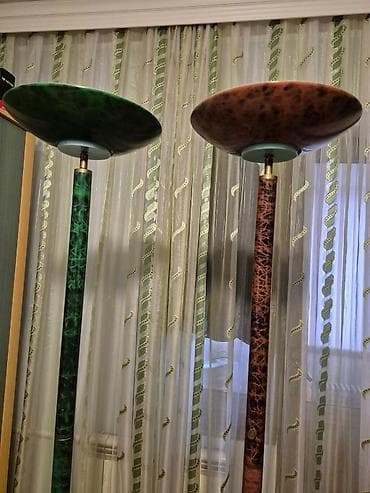 yasil hasar: Torşer tipli döşəmə lampası - Üstə doğru işıq yayan “torşer” dizaynı — 3