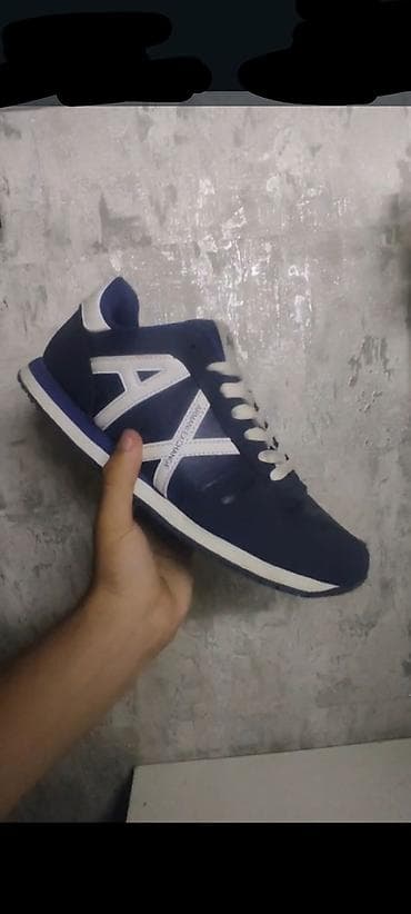 Armani Exchange (A|X) kişi krossovkası 33-34 razmerdi Kişi üçündür — 2
