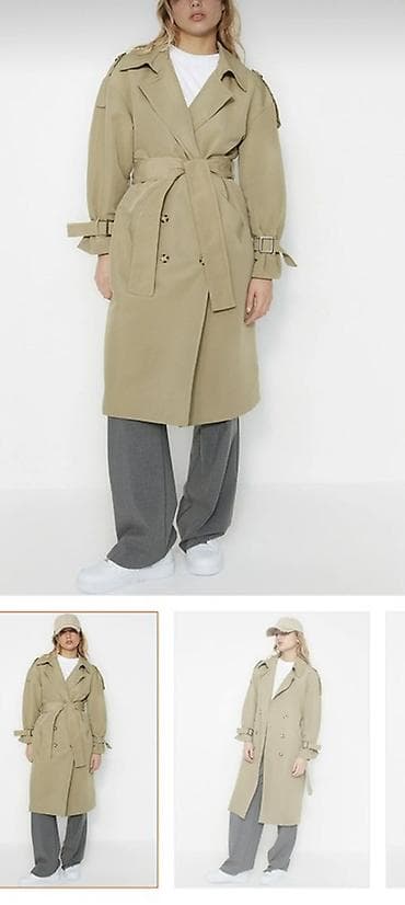 Plaş, Trendyolmilla, Standart, rəng - Bej lalafo.az -da Plaş, Trendyolmilla, Standart, rəng - Bej