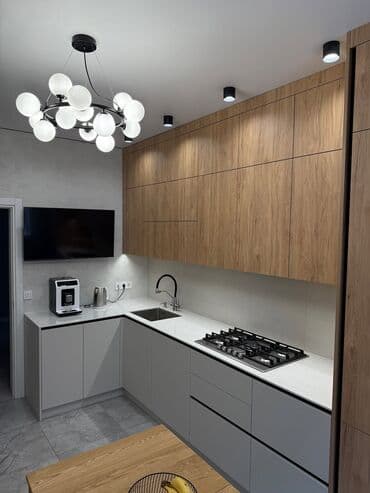 divan kreditle: Sifarişlə mətbəx dəsti, Özü çəkən petlələr, Teksturalı laminat, Kredit yoxdur, Pulsuz çatdırılma — 3