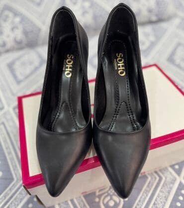 Tuflilər, Ölçü: 37, rəng - Qara, Yeni