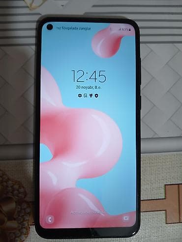 smartfon: Samsung Galaxy A11, 32 GB, rəng - Qara, Barmaq izi — 1