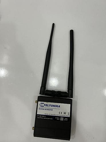 data kart nar: 📶 Teltonika RUT230 sənaye 3G router satılır Tam komplekt: router — 2