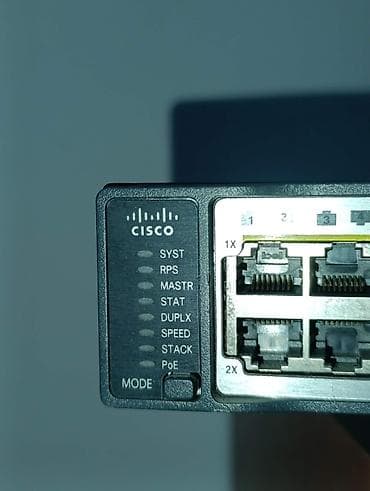 modem 4 antenli: Cisco Catalyst 3750v2 PoE-48 Layer 3 Stack Switch satılır Model — 4