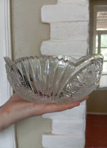 qab gülləri: Ваза чешский хрусталь 2 шт — 1