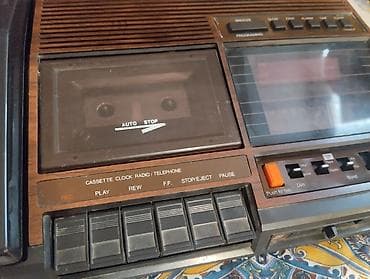 qedim pullar: 3 çü Birində Retro Antik Modəl. Telefon İşləkdir, Radio, Saat, uzun — 6