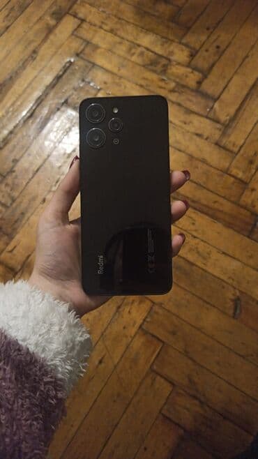 en ucuz telfonlar: Redmi 12, 256 GB, rəng - Qara, İki sim kartlı, Sənədlərlə, Face ID — 2