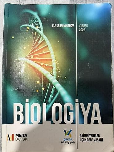 meta eynek: Məhsul: “Biologiya – Abituriyentlər üçün dərs vəsaiti” - Müəllif — 1