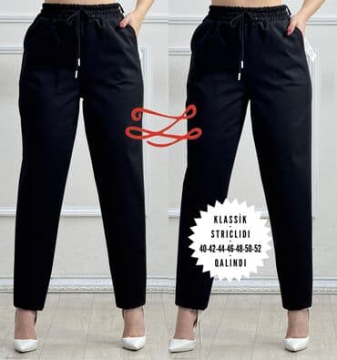 enli şalvar modelleri: Şalvar, Zara, rəng - Qara — 6