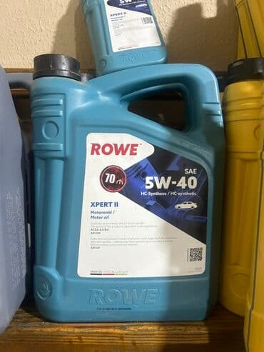 turbo mator: ROWE mühərrik yağları – Almaniyada istehsal (HIGHTEC Made in Germany) — 2