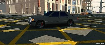 p4 disk: Mercedes-Benz W124 sedan – klassik dizayn və rahat salonlu şəhər — 4