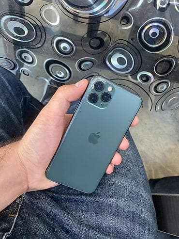 IPhone 11 Pro, 64 GB, Yaşıl, Simsiz şarj