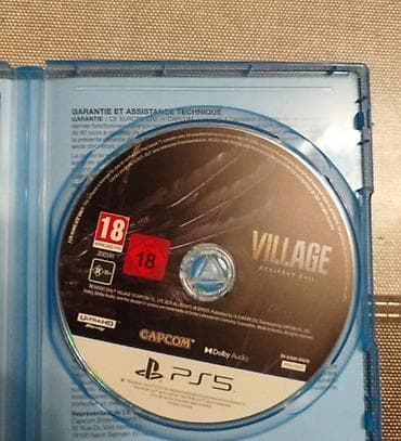 Resident Evil ps5 üçün disk satılır. Disk yaxşı
