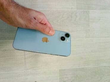 Kia: IPhone 14, 128 GB, Mavi, Simsiz şarj, Face ID, Sənədlərlə — 3