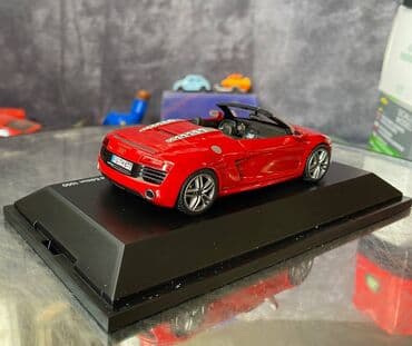 metbex tavan modelleri: Коллекционная модель AUDI R8 V10 Spyder Red 2012 Limited Edition — 20