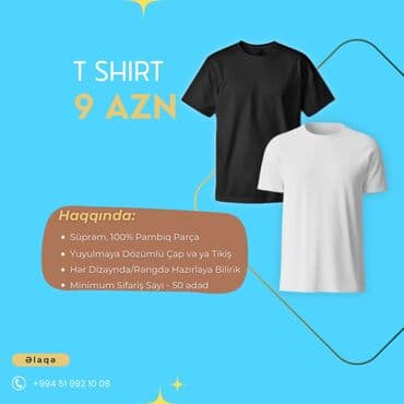 Paltar tikişi: T shirt, Qələm, Kepka, Jaket, Çanta, Eco Bag üzərinə çap KAMPANİYA ❗️ — 1