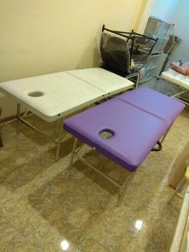 кушетка для массажа складная бу: Новый, Масажная кушетка, Складной чемодан, цвет - Серый — 2