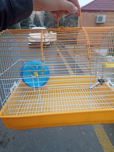 goyərcin evi: Xamyaka qəfəs - Ölçü: orta həcmli, daşımağa uyğun kompakt forma - — 3