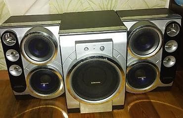 Musiqi mərkəzləri: Samsung ev audio sistemi – 3 blokdan ibarət güclü səs sistemi — 1