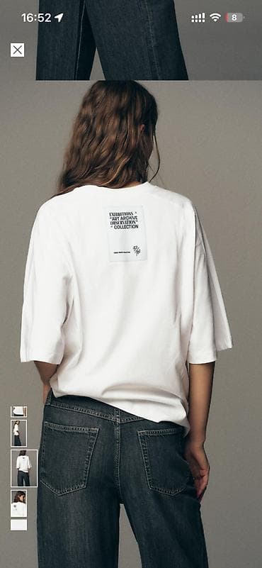 Zara oversize tişört