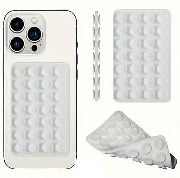 Компьютеры, ноутбуки и планшеты: Silikon vakuumlu yapışqan panel – telefon üçün çoxməqsədli tutacaq — 1