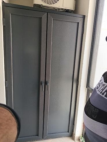 20 yanvar sekilleri: Bu gün Nizamidə quraşdırdığımız Antrasit rəngdə polkalı plastik — 4