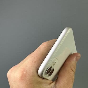 appl: IPhone 11, 128 GB, Ağ, Zəmanət, Kredit, Barmaq izi — 4