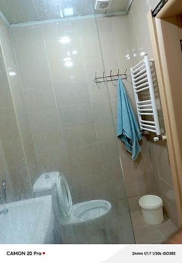 kiraye ev: 1 giriş zalı, 1 yataq, 1 qonaq otağı, 1 mətbəx, 2 eyvan. hamam+tualet — 9