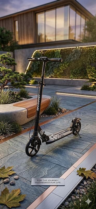 Şəhər üçün yığcam və rahat skuter - Təyinat: şəhər gəzintiləri, park — 1