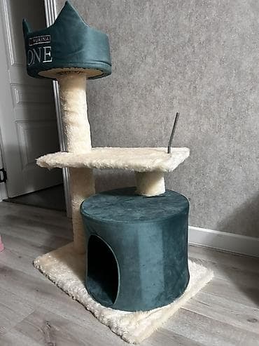 Птицы: Pişik üçün çoxsəviyyəli oyun və dincəlmə kompleksi - Brend işarəli — 1