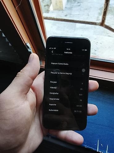 Elektronika: IPhone SE 2020, 64 GB, Qara, Qırıq — 2