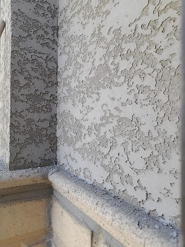 fasad boya: Dekorativ suvaq – “Yağış izləri” teksturası - Tətbiq sahəsi: fasad və — 3