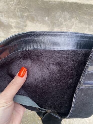 qadın çəkmələri: Ölçü: 37, rəng - Qara, İşlənmiş — 2