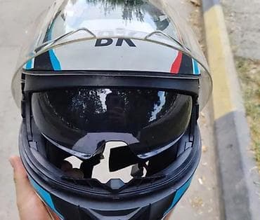 190 mator: BK markalı moto dəbilqə - Tip: Modular (açılıb-bağlanan çənə hissəsi) — 2