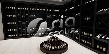 taxta tavan sekilleri: Şərab evi vitrin mebeli yığılması — 4