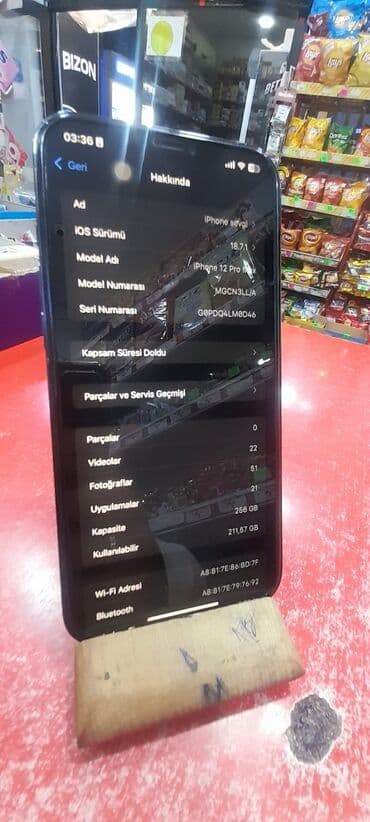 iphone 12 pro 256: IPhone 12 Pro Max, 256 GB, Mavi, Barmaq izi, Face ID — 4