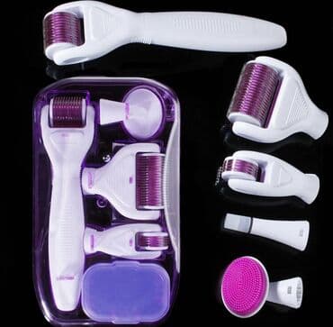 sizanaq lekelerine qarşı maskalar: Dünya Alimlərinin tövsüyəsi 1000 bir dərdin dərmanı DERMAROLLER 6in1 — 2