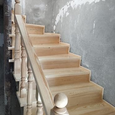 pilleken taxtalari: Taxta pilləkənlərin hazırlanması və quraşdırılması xidməti - — 3