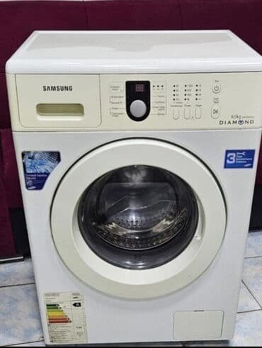 бытовая техника с уценкой: Nigar💚 Samsunq 6 kq 185 azn əla vəzyətdə çuryu pası yoxdu səsiz — 1