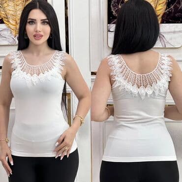 женские удлиненные футболки: Bu qadın maykası gündəlik geyim üçün rahat və çoxfunksiyalı seçimdir — 4