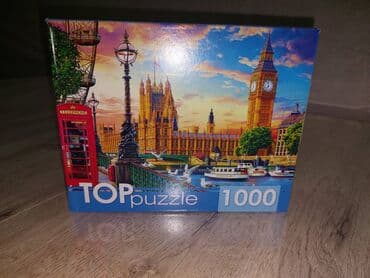 окей настольные игры: Super Pazl ;) Rusiya istehsalı ! 1000 hissəli — 1