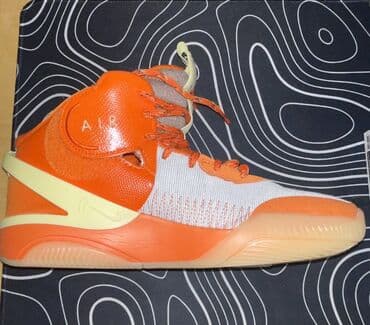 Toy paltarları və aksesuarları: Məhsul: Nike Air Deldon – narıncı/krem rəngi, basketbol/voleybol — 3