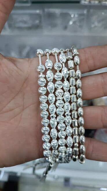 Gumüs tesbehler 925 əyyâr.yenidır. 1 çi şəkildəki təsbeh 28,,60