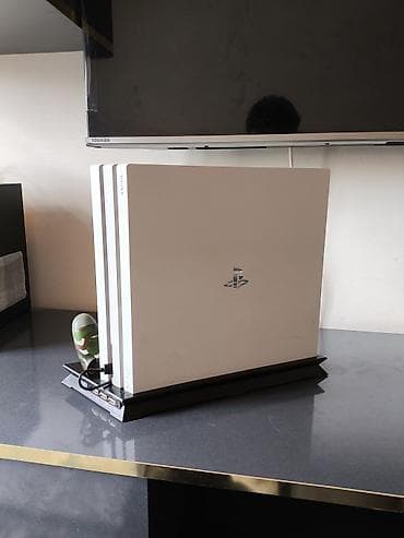 pes13 ps4: Məhsul: Sony PlayStation 4 Pro 500gb (ağ rəng), şaquli dayaqlı — 1