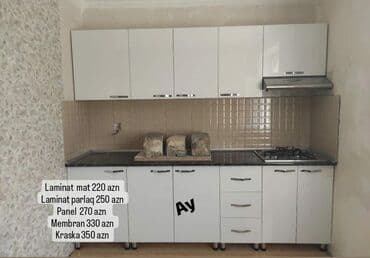 sumqayitda ipoteka evler: *metbex mebeli* Her nov metbex mebellerinin sifarisi ✔️ Reng secimi — 1