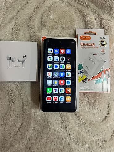Мобильные телефоны и аксессуары: Tecno Spark 20 Pro, 256 ГБ, цвет - Серый, Отпечаток пальца, Face ID — 2